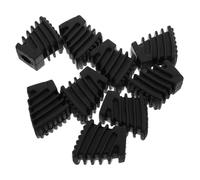 LIGIGWASH 9pcs Drum Leather Foot Pads for Marching Percussion Accessories Practice Drum Pad Feet Bracket for Drummers