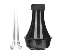 LIGIGWASH Abs Trumpet Straight Mute Lightweight Plastic Practice Mute Tone Lowering Feature Convenient to Carry Trumpet Accessory