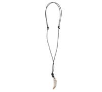 LIGIGWASH Acrylic Fake Tooth Pendant Necklace for Men and Women Unique Imitation Fang Jewelry Lightweight Charm for Daily Wear Parties and Outdoor Activities