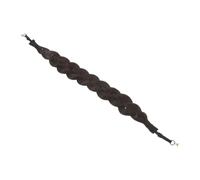 LIGIGWASH Adjustable Braided Headband for Women with Magnetic Fastener, Chunky Wide Fish-bone Braid Design, Synthetic High-temperature Fiber, Comfortable Wear for Everyday Use