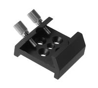 LIGIGWASH Aluminum Alloy Telescope Dovetail Mounting Base Thread Groove Slot for Quick Object Alignment Weather-resistant Compact Base for Astronomy Enthusiasts Field Use