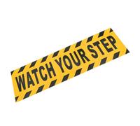 LIGIGWASH Anti-slip Floor Decals with High Adhesion Self-adhesive Warning Stickers for Walkways and Stairs Laminated Water-resistant Safety Tape with Visible Caution Signs for Indoor Outdoor