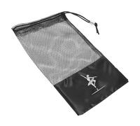 LIGIGWASH Ballet Shoe Bag Satin Dance Storage Pouch with Drawstring Closure for Dancers Accommodates Various Ballet Shoe Types Mesh Satin Organizer for Easy Access