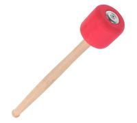 LIGIGWASH Bass Drum Mallet Slip Wooden Drumsticks for Percussion Comfortable Grip Versatile Use for Various Musical Styles Red Foam Drumstick