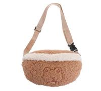 LIGIGWASH Bear Pattern Waist Bag for Women Chic Delicate Fanny Pack Lightweight Waist Pouch for Shopping Traveling Daily Use Organizes Mobile Phone Keys Essentials
