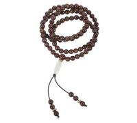 LIGIGWASH Buddhist Bead Wood Bracelet for Women Men Prayer Rosary Bracelet Sandalwood Unique Beaded Jewelry for Daily Wear Thoughtful