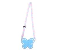 LIGIGWASH Butterfly Shaped Silicone Crossbody Coin Purse for Stylish Money Pouch Durable Accessory for Birthdays and Christmas Parties