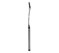 LIGIGWASH Capacitive Design Pen and Stylus Phones for Touchscreen Tablets Telescopic Portable with Fine Tip, High Sensitivity Silver Plastic and Metal Suitable for Office and Home Use