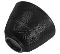 LIGIGWASH Cast Iron Tea Cup Sunflower Pattern Vintage Japanese Style for Tea Lovers Heat Retention Multipurpose Beverage Cup Home Office Use