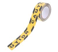 LIGIGWASH Caution Tape Strong Adhesive Anti-slip Warning Sticker for Road Work Construction and Halloween Decoration Safety Decal for Areas and Themed Parties