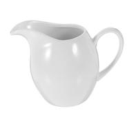 LIGIGWASH Ceramic Gravy Jar Vintage Kettle Sauce Pitcher Dripless Pour Spout Milk Creamer Jug for Home Restaurant Catering