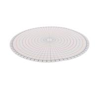 LIGIGWASH Clay Trimming Tool and Sculpture Tool Plastic Rotary Circular Divider for Draw Precise Patterns and Pottery Creation, Measuring Tool for Students and Pottery Enthusiasts