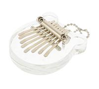 LIGIGWASH Clear Key Kalimba Thumb Piano Transparent Musical Instrument with Ergonomic Design for Beginners Stress Relief and Melodious Sound