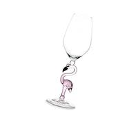 LIGIGWASH Creative Flamingo Shaped Red Wine Glass Pink Glassware for Bar Cocktail Parties Banquets and Home Use Stylish Flamingo Decor Women