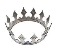 LIGIGWASH Crown Tiara for Girls Medieval Baroque Dress up Crown Crystal for Birthday Parties Halloween Cosplay Performances