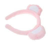 LIGIGWASH Cute Bear Ears Headband Soft Animal Headwear for Adults and Playful Party Accessory for Costume Role-playing Halloween Washing Face and Everyday Wear