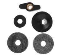 LIGIGWASH Cymbal Stand Accessories Set for Drummers Includes Plastic Sleeves Felt Washers and Cymbal Mounting Hardware for Drum Set Protection and Maintenance