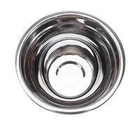 LIGIGWASH Deepened Stainless Steel Mixing Bowl for Egg Beating and Fruit Salad with Stable Flat Base Rounded Lip for Easy Pouring Suitable for Home and Restaurant Use