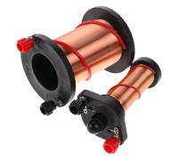LIGIGWASH Demonstration Induction Coil Solenoid Physics Experiment Coil Teaching Equipment with Primary and Secondary Cylindrical for School Physics Education