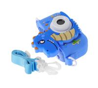LIGIGWASH Digital Camera Dual Lens Dinosaur Design Easy Operation Camera for Preschoolers Indoor Outdoor Photography and Video Fun