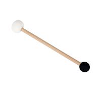 LIGIGWASH Double Ended Rubber Felt Head Mallet with Wooden Handle for Bass Drum Snare Drum Percussion Instruments Lightweight Portable Instrument Accessory