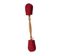 LIGIGWASH Double-headed Wooden Castanet Clapper Red Percussion Instrument for Kids and Beginners Music Education Handheld Wood Sound Clapper Different Tone Production