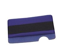LIGIGWASH Durable Self Adhesive Phone Pouch Blue Cellphone Wallet Card Holder Back Patch for Credit Id Cash Compact Lightweight Mobile Case Accessory Convenient Hands Organizer