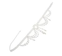 LIGIGWASH Faux Pearl Choker Necklace for Women Elegant Wedding Accessory Radiant Luster Clavicle Jewelry Versatile for Tea Parties and Princess Party Favors