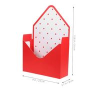 LIGIGWASH Flower Paper Box Paperboard Material with Easy to Carry and Store Features, 9pcs Envelope Shape for Bouquet Wrapping for Flower Arrangement and DIY Use