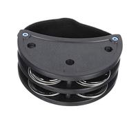 LIGIGWASH Foot Percussion Instrument with Jingle Bells Adjustable Elastic Strap Comfortable Fit for Adults Durable Metal Foot Tambourine for Musical Play and Rhythm Training