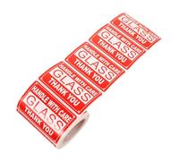 LIGIGWASH Fragile Warning Packing Stickers Self Adhesive Shipping Labels with Strong Adhesive for Careful Handling for Secure Packaging and Transport