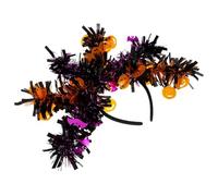 LIGIGWASH Halloween Pumpkin Headband for Performance Pumpkin Hairband with Halloween Elements Charming Cosplay Accessory for Costume Parties and Daily Wear
