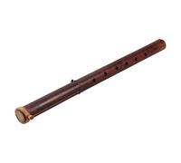 LIGIGWASH Handmade Bamboo Flute Instrument with 6 Holes, Rich Resonance and Accurate Tuning, Large Wooden Fipple Flute Structure, Authentic Ethnic Style for Campus Activities and Small Folk