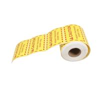 LIGIGWASH Heavy Duty Caution Stickers Warning Labels for Shipping Packages Adhesive Packing Tape for Logistics Commerce Easy Peel and Stick Overweight Package Warning
