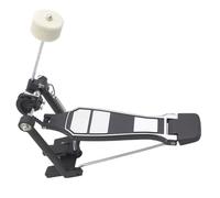 LIGIGWASH Heavy Duty Single Bass Drum Pedal for Drum Kit with Chain Drive Stable Structure Quick Response Beater Suitable for Practice and Performance