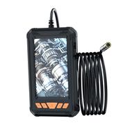 LIGIGWASH Industrial Borescope Camera with Light HD Screen Inspection Tool for Mechanics and Aircraft Repair Flexible Cable for Automotive and Sewer Systems