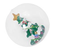 LIGIGWASH Inflatable Christmas Ball Quick Inflate Outdoor Bauble Ornament for Festive Garden Decorations Easy Setup and Compact Storage for Holiday Celebrations