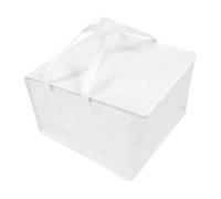 LIGIGWASH Insulated Thermal Food Bag Single White with Reinforced Handles for Takeout Pizza Bento Lunch Outdoor Party Food Preservation Random Color