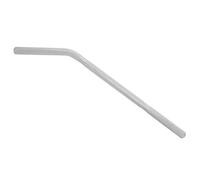 LIGIGWASH Iron Cowbell Holder for Drum Kit with Extension Rod Silver Cowbell Mounting Stand Compatible with Bass Drum Sturdy and Not Easy to Break