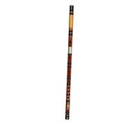 LIGIGWASH Key Chinese Bamboo Flute for Beginners with Portable Brown Cloth Box Traditional Musical Instrument for Early Music Education and Skill Development