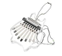 LIGIGWASH Key Mini Thumb Piano Crystal Finger Instrument for Beginners Portable Musical Kalimba Plaything Piano Hand Keyboard African String Keyboard