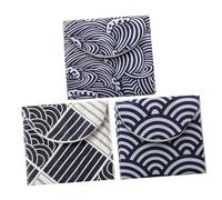 LIGIGWASH Menstrual Pad Bag Lightweight Cloth Sanitary Napkin Holders Storage Pouches with Random Prints for Women Period Essentials Random Color