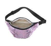LIGIGWASH Mermaid Sequin Fanny Pack for Women Glittery Waist Bag Sporty Chic Crossbody Purse with Color Changing Sequins for Parties Festivals and Casual Outings