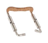 LIGIGWASH Metal Violin Chinrest Screws Replacement Fittings Silver Metal Chin Rest Clamp Screws for Enhanced Stability and Easy Adjustment