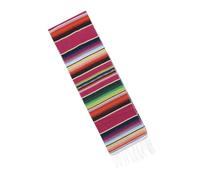 LIGIGWASH Mexican Style Table Runner Decorative Dining Tablecloth for Party and Home Charming Rustic Design Housewarming