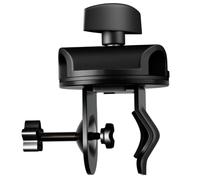 LIGIGWASH Microphone Arm Stand Clip with Rotating Knob for Desk Mount Compact Metal U Shaped Clamp Compatible with Handheld Mics for Recording Live Streaming and Stage Performances