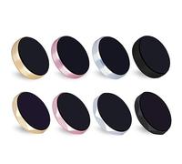 LIGIGWASH Mini Car Magnetic Dashboard Phone Holder Stand for Smartphones Cradle Grip Compatible with Mini Tablets Stylish Gold Finish