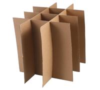LIGIGWASH Moving Box Dividers with Thick Corrugated Cardboard Inserts Efficient Glasses Divider Kit for Shipping Boxes Sturdy Partition Easy Assembly for Safe Transport and Space