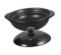 LIGIGWASH Multi Functional Ceramic Stewing Pot with Lid Thickened Kitchen Stockpot for Braising Soup Cooking Porridge Double Handles for Easy Moving Suitable for Family Meals and Gatherings