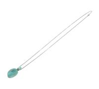 LIGIGWASH Natural Perfume Bottle Pendant Necklace Semi Precious Stone Aromatherapy Jewelry for Air Freshening Relaxation Lightweight Durable Design for Women Party Wear